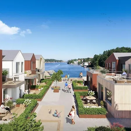 Апартаменты Lekker For 8 Pa Holmen-kilsund Sjofront